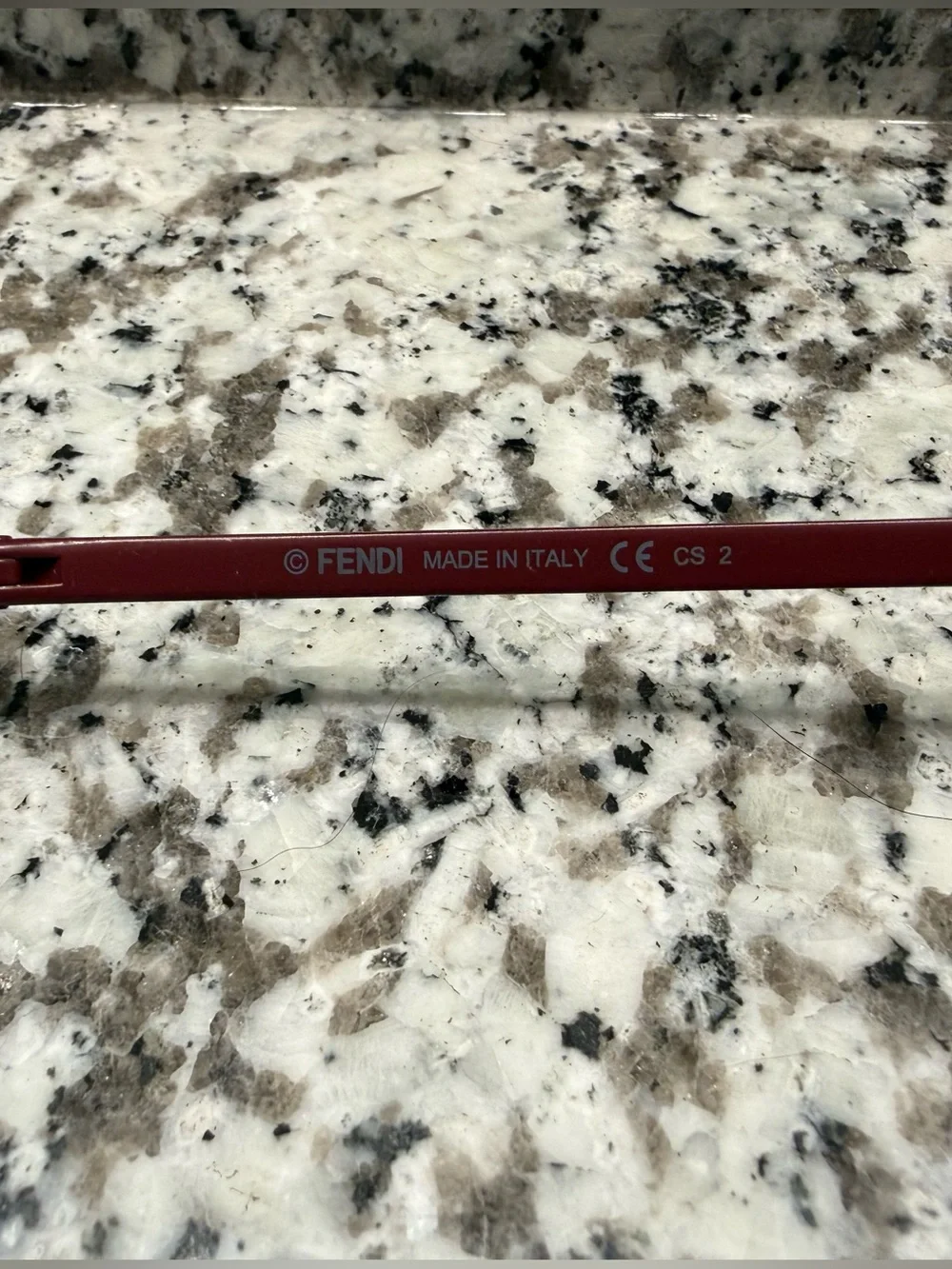 Fendi sunglasses red